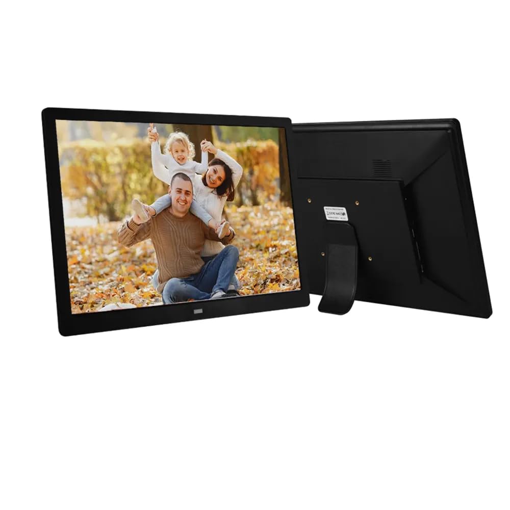 Miracle Digital 17" HDMI Photo Frame, Mirror Glass Finish, 8GB memory, 2GB RAM, USB/SD support, remote, photo slideshow, video & audio support.