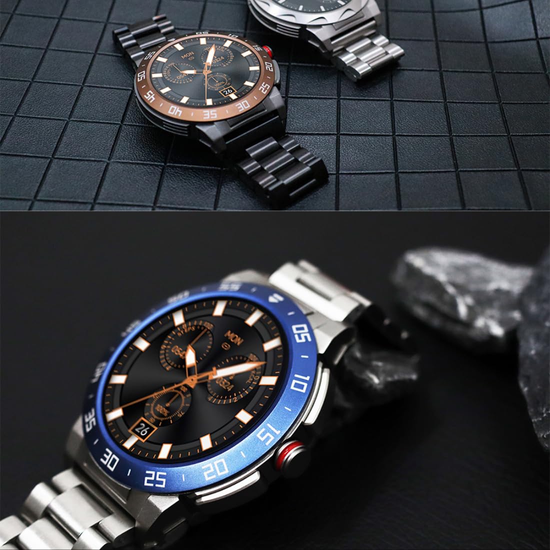 Miracle Digital Alpha Pro Smart Watch, 1.46" HD Display, Silicone Belt, Bluetooth Calling, AI Assist, IP68, Heart Rate Monitor, Long Battery.