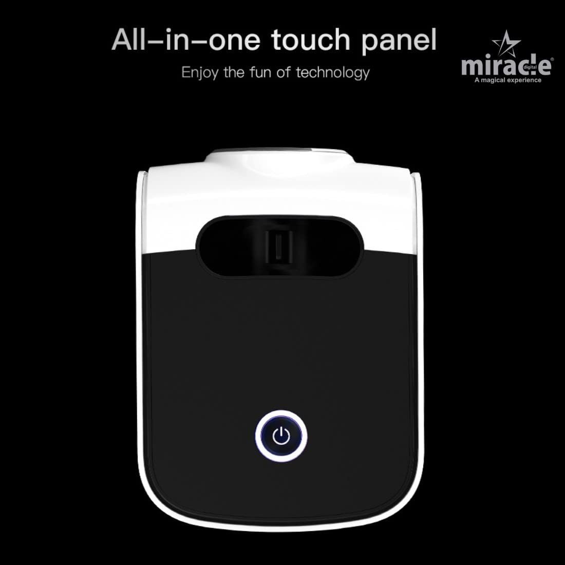 Miracle Digital Star-HD Pro Projector | Full HD 150 Inch Large Screen Projection | Multi Interface Connection
