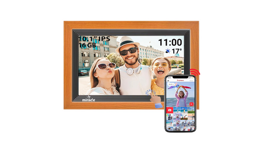 Miracle Digital Wi-Fi Cloud Digital Photo Frame