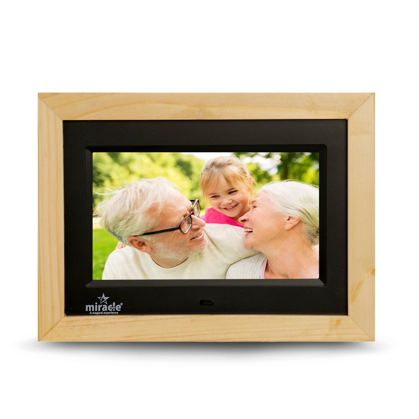 Miracle Digital 7" inch IPS Digital Photo Frame Hi-Def Screen Built-in 8GB Memory 2GB RAM