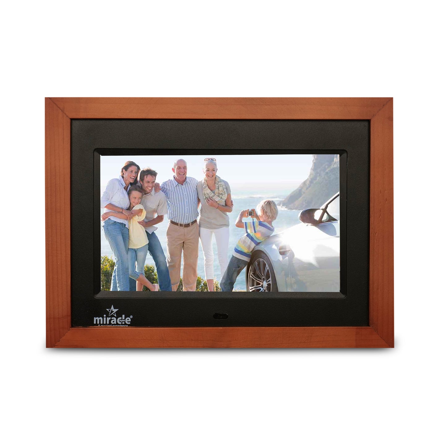 Miracle Digital 7" inch IPS Digital Photo Frame Hi-Def Screen Built-in 8GB Memory 2GB RAM