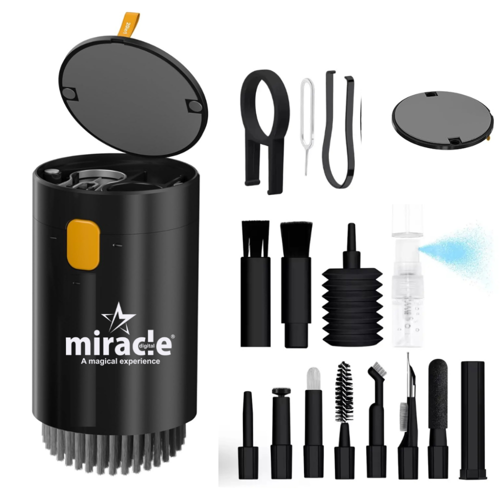 Miracle Digital 20 in 1 Electronics Cleaner Kit | Multipurpose Cleaner Kit | Electronic Gadget Cleaning Tool