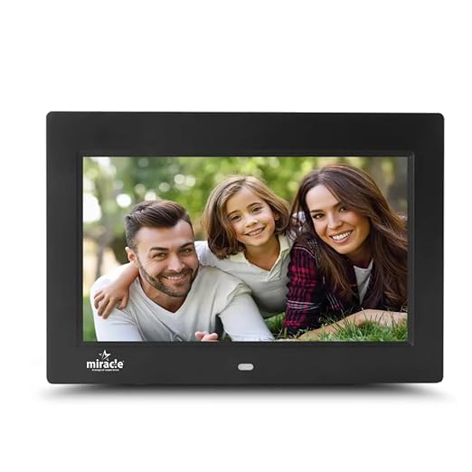 Miracle Digital 10 inch IPS Digital Photo Frame Hi-Def Screen Built in 8GB Memory 2GB RAM